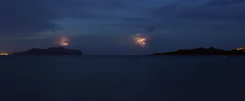 nono - Fulmini e stelle di Ferragosto in timelapse