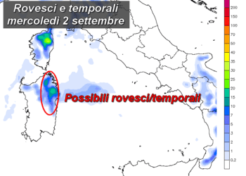 pcp12h 56 350x250 - Enorme temporale sfiora la Sardegna