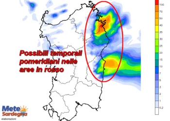 pcp6h 20 350x250 - Occhio al ritorno dei temporali: s'inizia domani