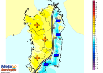 tdif24h 363 350x250 - Rispetto a ieri persi fino a 7°C in Campidano e Cagliaritano