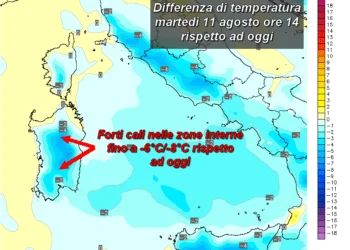 tdifinit 156 350x250 - Mercoledì temperature in calo: residui picchi di 32°C