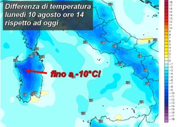 tdifinit 96 350x250 - Sardegna spaccata in due: farà caldo a est, meno a ovest