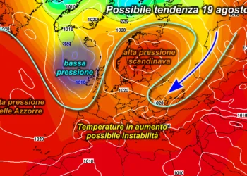 z500 144 350x250 - Il meteo per domani: sole e più caldo ad ovest