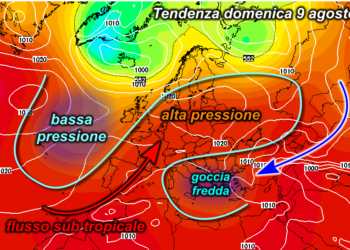 z500 1681 350x250 - Esplodono i temporali attorno a Cagliari
