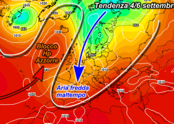 z500 1921 350x250 - Goccia fredda prossima alla Sardegna; meteo in peggioramento
