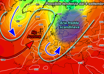 z500 240 350x250 - Goccia fredda prossima alla Sardegna; meteo in peggioramento