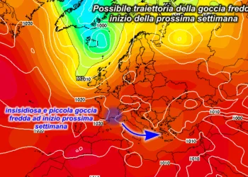 z500 48 350x250 - Ci siamo: da giovedì maestrale e calo delle temperature