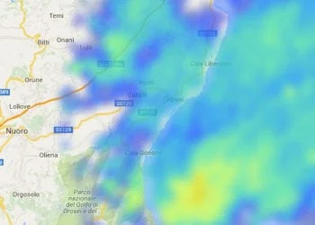 30 09 2015 22 39 30 350x250 - Nubifragi tra Baunei e Urzulei, risalgono verso Cala Gonone