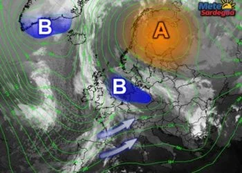 Meteosat sar 350x250 - Vortice islandese incombe sull'Europa occidentale