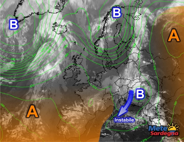 Meteosat16 - Si apre la porta dell'est e il meteo peggiora