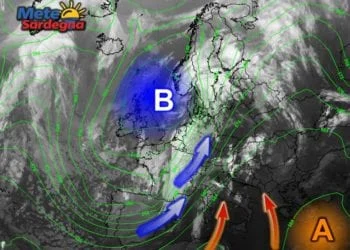 Meteosat8 350x250 - Bilancio prima settimana d'agosto: prosegue il caldo anomalo