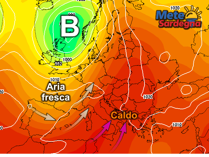 Il Multimode ECMWF-GFS conferma la fine del super caldo a partire dal 17 settembre.