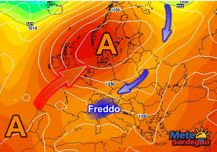 Model12 - Freddo da est: quotazioni in rialzo per la prossima settimana