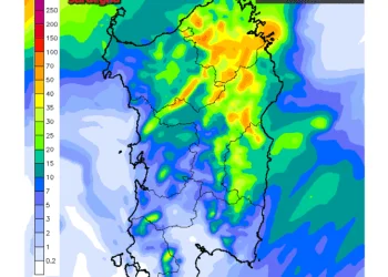 Piogge sardegna1 350x250 - I temporali di oggi potrebbero scatenare nubifragi