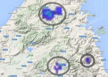 Radar2 350x250 - Nucleo freddo a ridosso dell'isola: peggioramento imminente