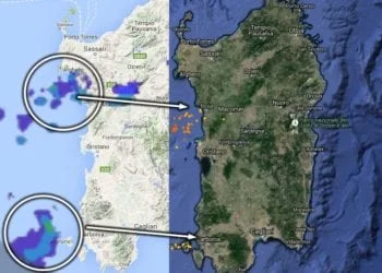 Sat 350x250 - Importanti novità sui temporali di oggi: a rischio anche Cagliari