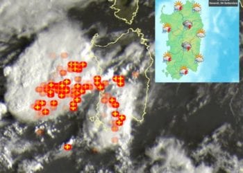 Satsardegna 350x250 - Goccia fredda prossima alla Sardegna; meteo in peggioramento
