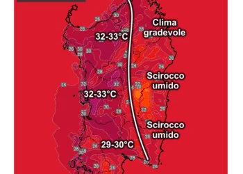 Temperature massime5 350x250 - La prossima settimana tornerà il gran caldo
