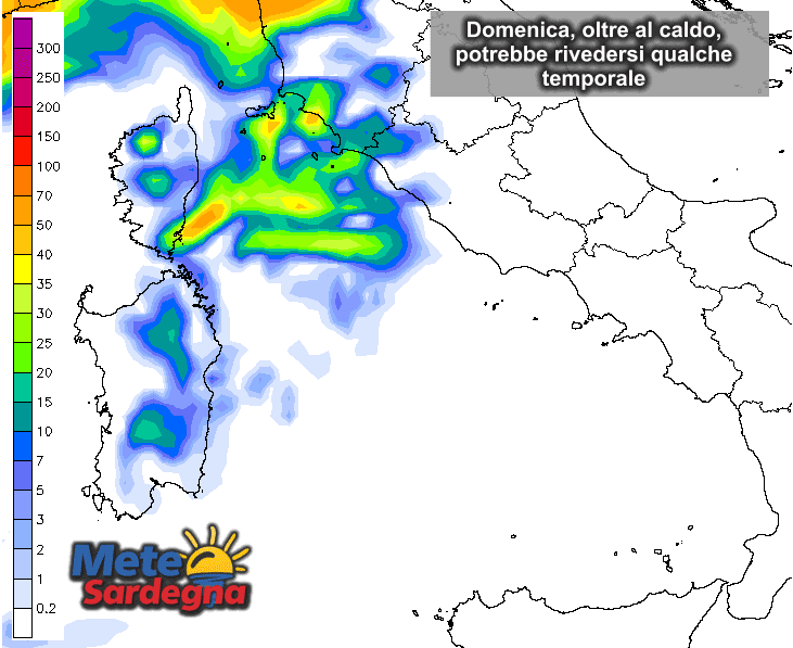 Temporali3 - Meteo domenica: non solo caldo, possibili dei temporali