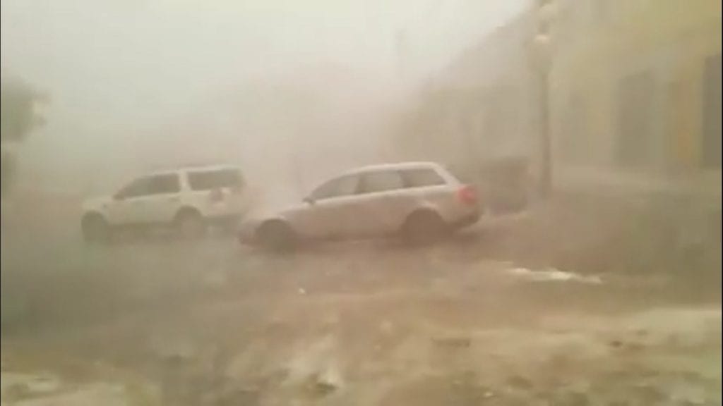 Untitled 13 1024x576 - Nuovo impressionante VIDEO del nubifragio a Nurri