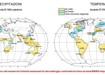 during el nino 350x250 - Met office: 2014, 2015 e 2016 gli anni più caldi di sempre