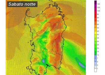 ore notturne tra sabato e domenica1 350x250 - Stanotte burrasca di maestrale su nord est isolano