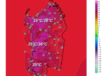 t2m 361 350x250 - Anticiclone africano raggiungerà il top nel prossimo week end