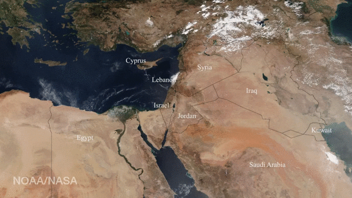 tormenta di sabbia - Medio Oriente: tempesta di sabbia senza precedenti!