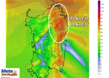 wgust 26 350x250 - Stanotte burrasca di maestrale su nord est isolano