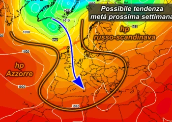 z500 216 350x250 - Svolta autunnale: quanto caleranno le temperature?