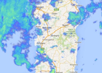 10 10 2015 08 27 53 350x250 - Piovaschi e deboli piogge abbordano la Sardegna