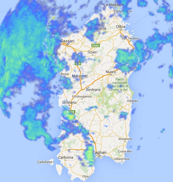 10 10 2015 08 27 53 - Sardegna sferzata da venti ciclonici e piogge
