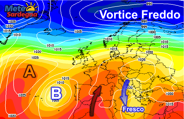 Long4 - Meteo di fine ottobre: freddo a est, mite a ovest