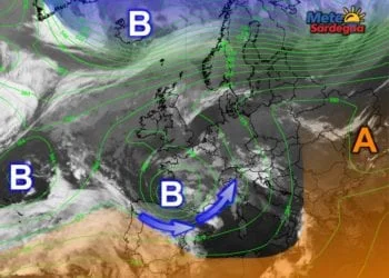 Meteosat 350x250 - Cambiamento meteo: ecco la perturbazione che avanza