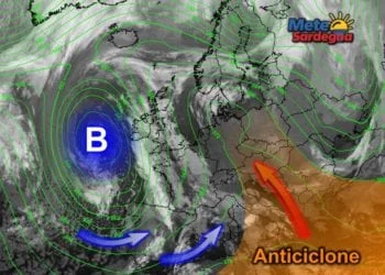 Meteosat9 350x250 - Grosso Vortice Ciclonico si estende sin sulla Sardegna