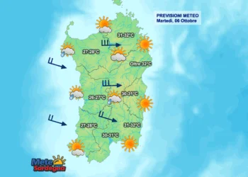 Oggi3 350x250 - Buongiorno Sardegna! L'Anticiclone regala bel tempo