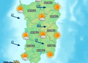 Oggi4 350x250 - Buongiorno Sardegna! L'Anticiclone regala bel tempo