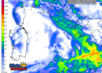 Piogge15 350x250 - Forte peggioramento meteo: prossime ore rischio nubifragi