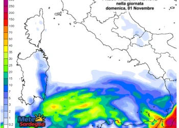 Piogge23 350x250 - In arrivo piogge su settori orientali