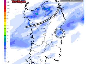 Piogge7 350x250 - Possibili isolati piovaschi pomeridiani sul Gennargentu