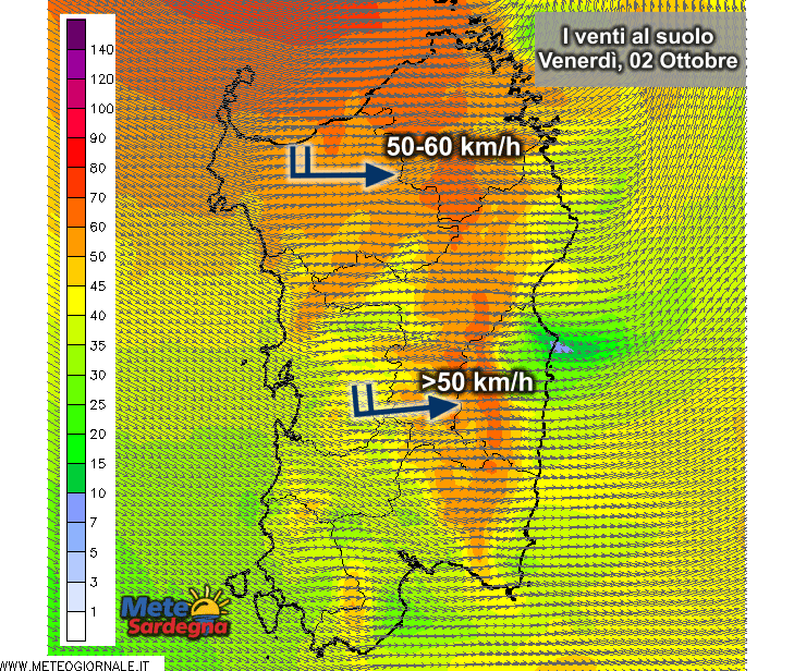 Vento - Via il Ciclone, ecco il vento forte