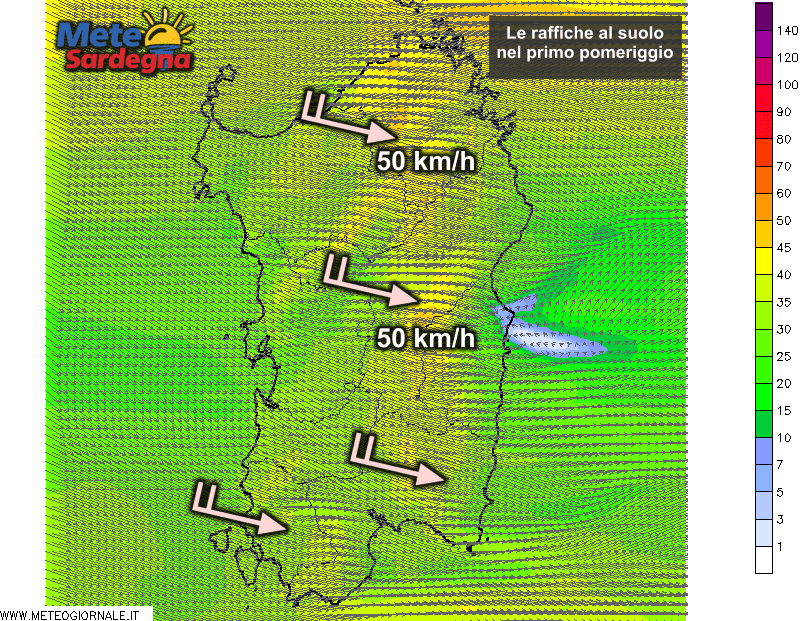 Vento9 - Maestrale e temperature in diminuzione