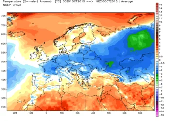 anomalie termiche1 1 350x250 - Anche la prima settimana di Ottobre è stata calda