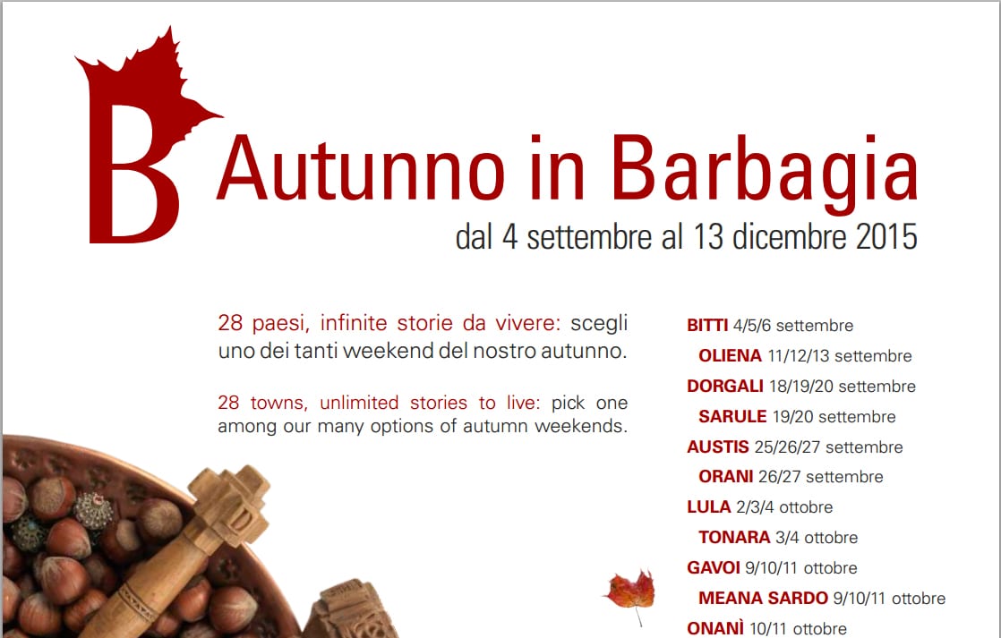 autunno in barbagia - Autunno in Barbagia a Lollove e Desulo: le previsioni meteo