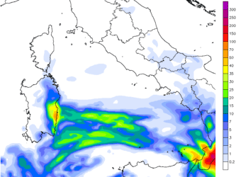 pcp24h 603 350x250 - Meteo Ognissanti, Sardegna sotto l'influenza del vortice siciliano