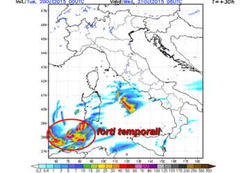 pcp6hz1 web 62 350x250 - Ammasso nuvoloso si muove verso la Sardegna