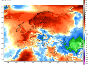 Anomalie termiche 350x250 - Ci risiamo: prima settimana di novembre col caldo!