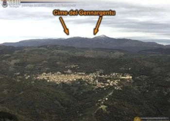 Gennargentu 350x250 - Ecco come appare il Gennargentu stamattina