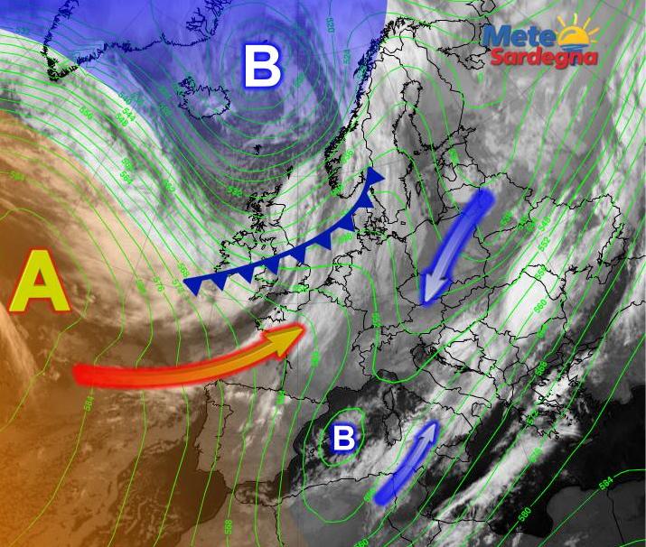 Meteosat17 - La seconda irruzione fredda è partita