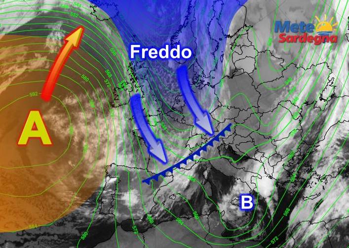 Meteosat18 - Irruzione fredda all'assalto: meteo in rapido peggioramento